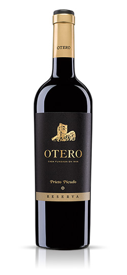 Botella de vino Otero Reserva 2016 100% prieto picudo de Bodegas Otero